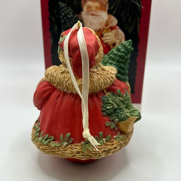 Vintage Hallmark Keepsake Ornament Special Edition Evergreen Santa 1996 - Picture 3 of 5